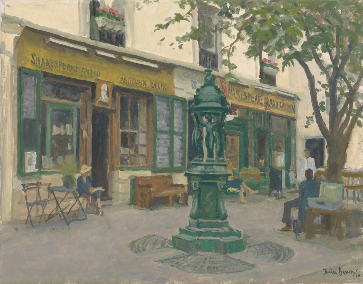 Shakespeare and Co, 2010 door Julian Barrow