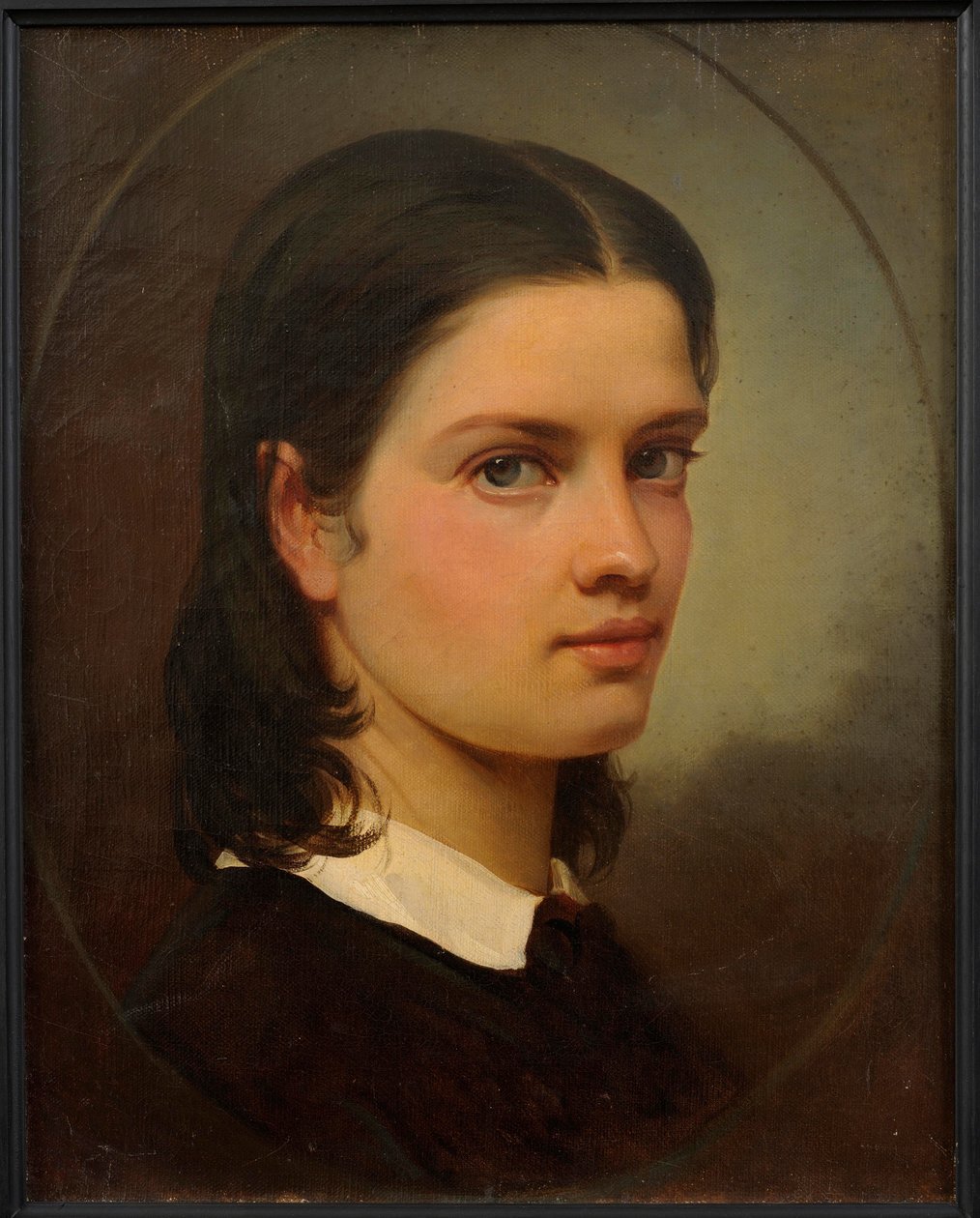 Zelfportret door Julie Wilhelmine Hagen Schwarz