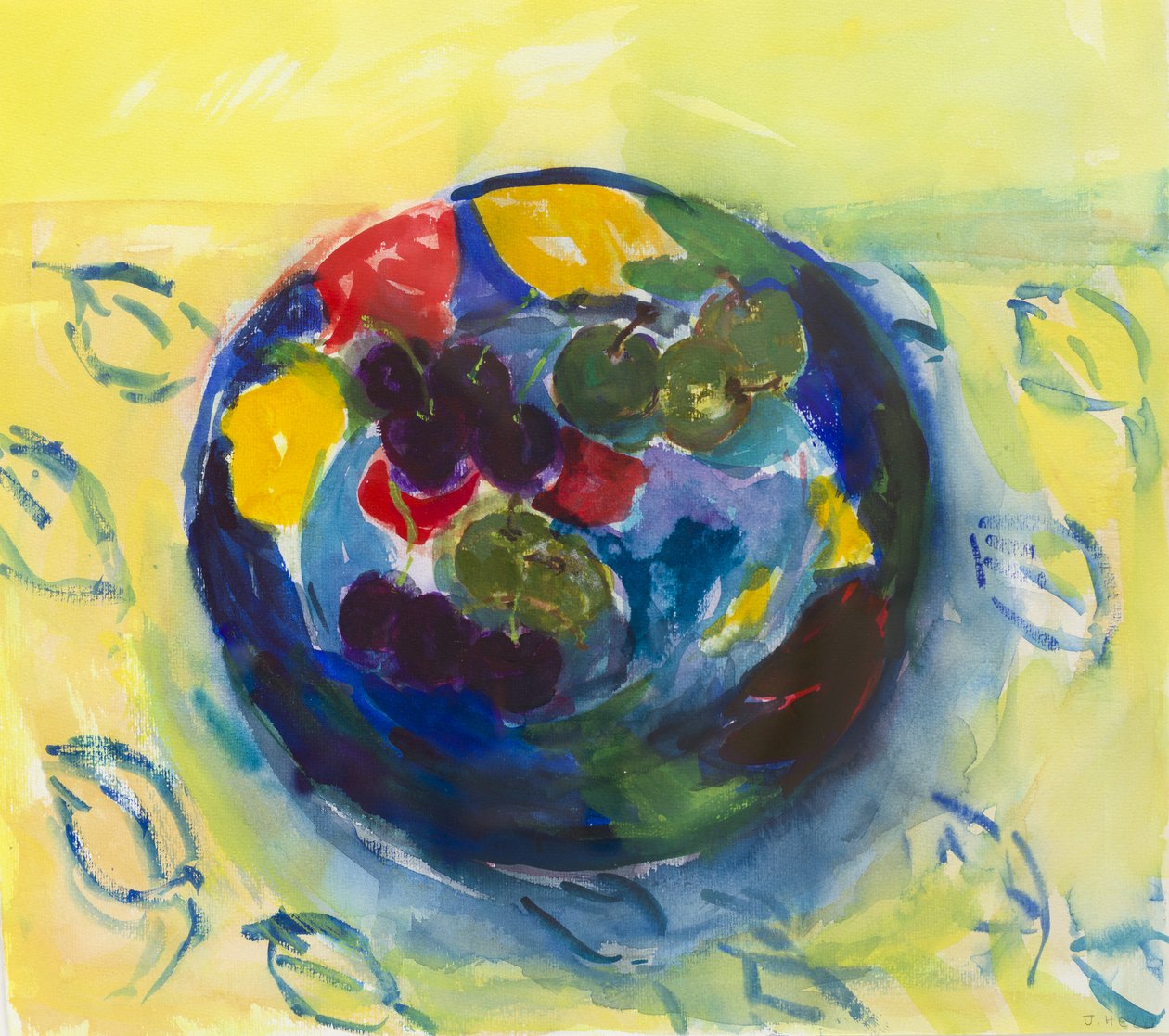 Kersen en Reineclaudes, 2017 door Julie Held