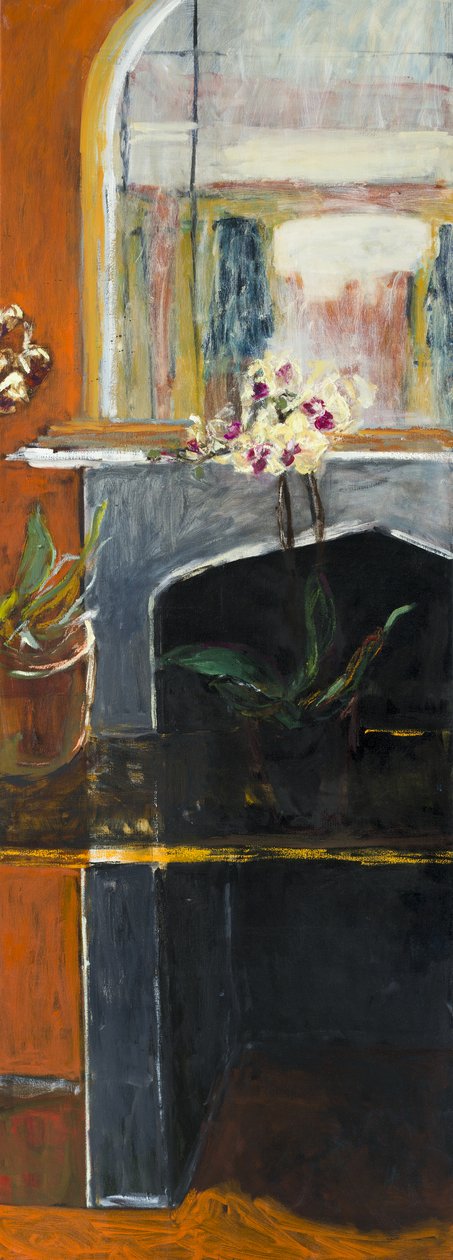 Interieur met orchidee, 2016 door Julie Held