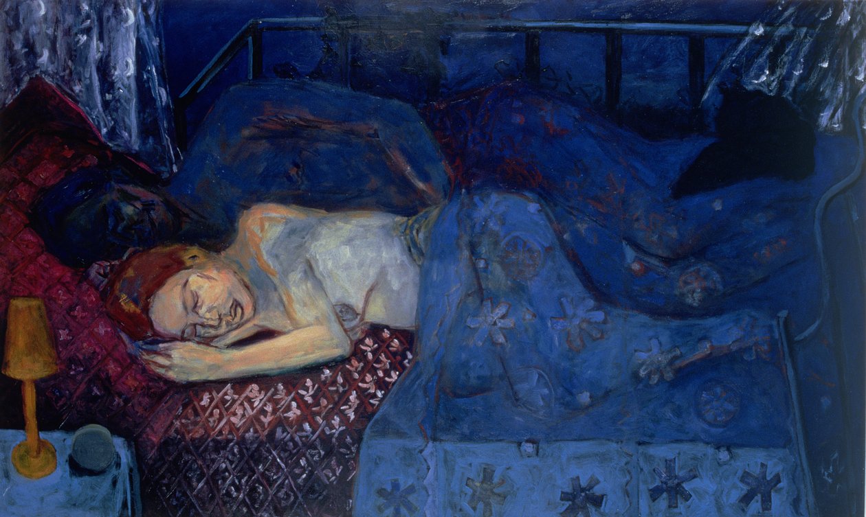 Slapend paar, 1997 door Julie Held