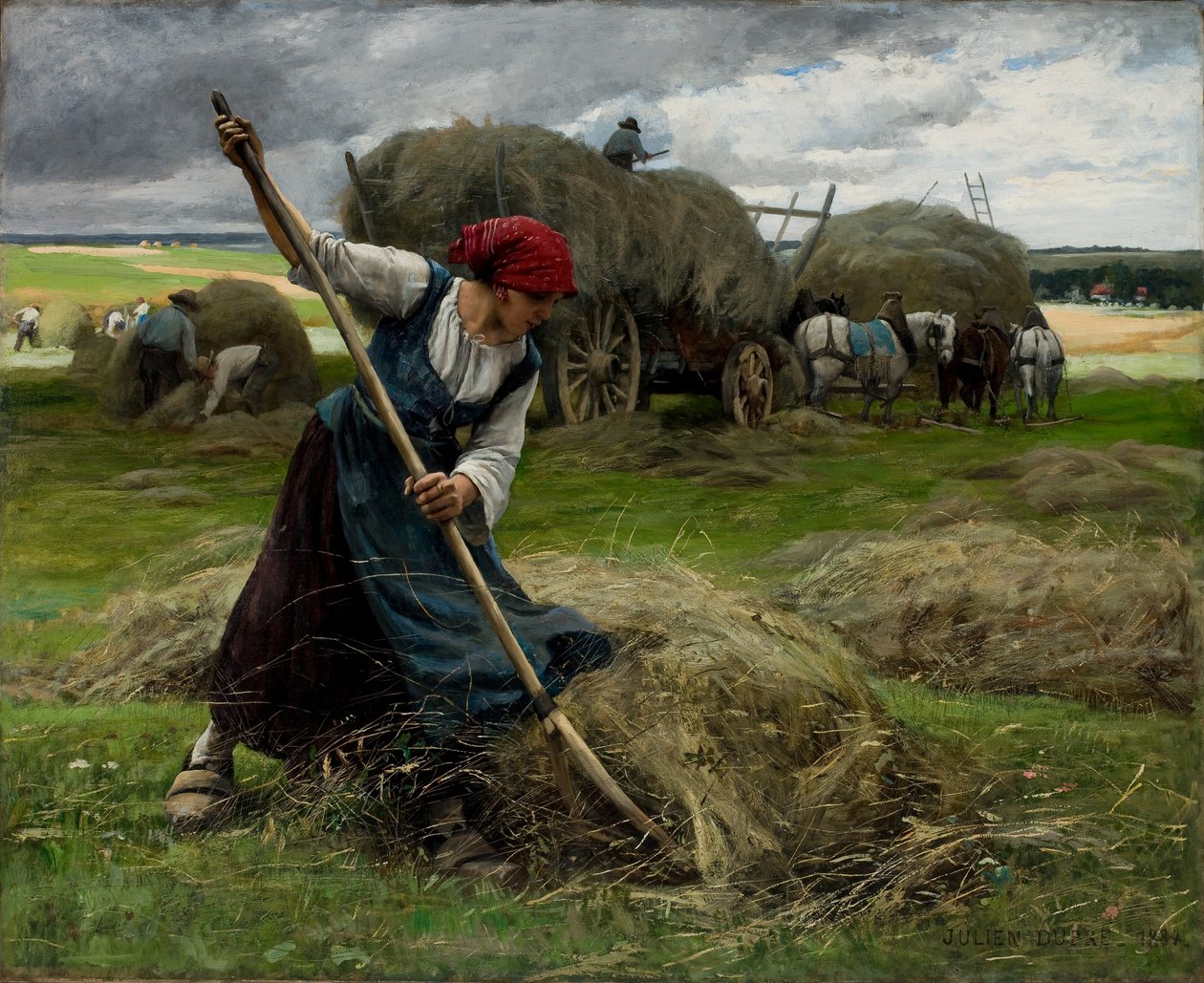 Hooien Scène door Julien Dupre