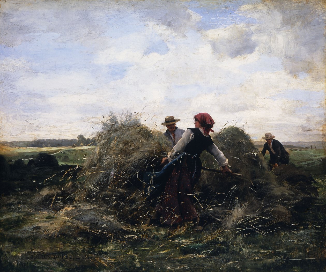 De oogsters door Julien Dupre