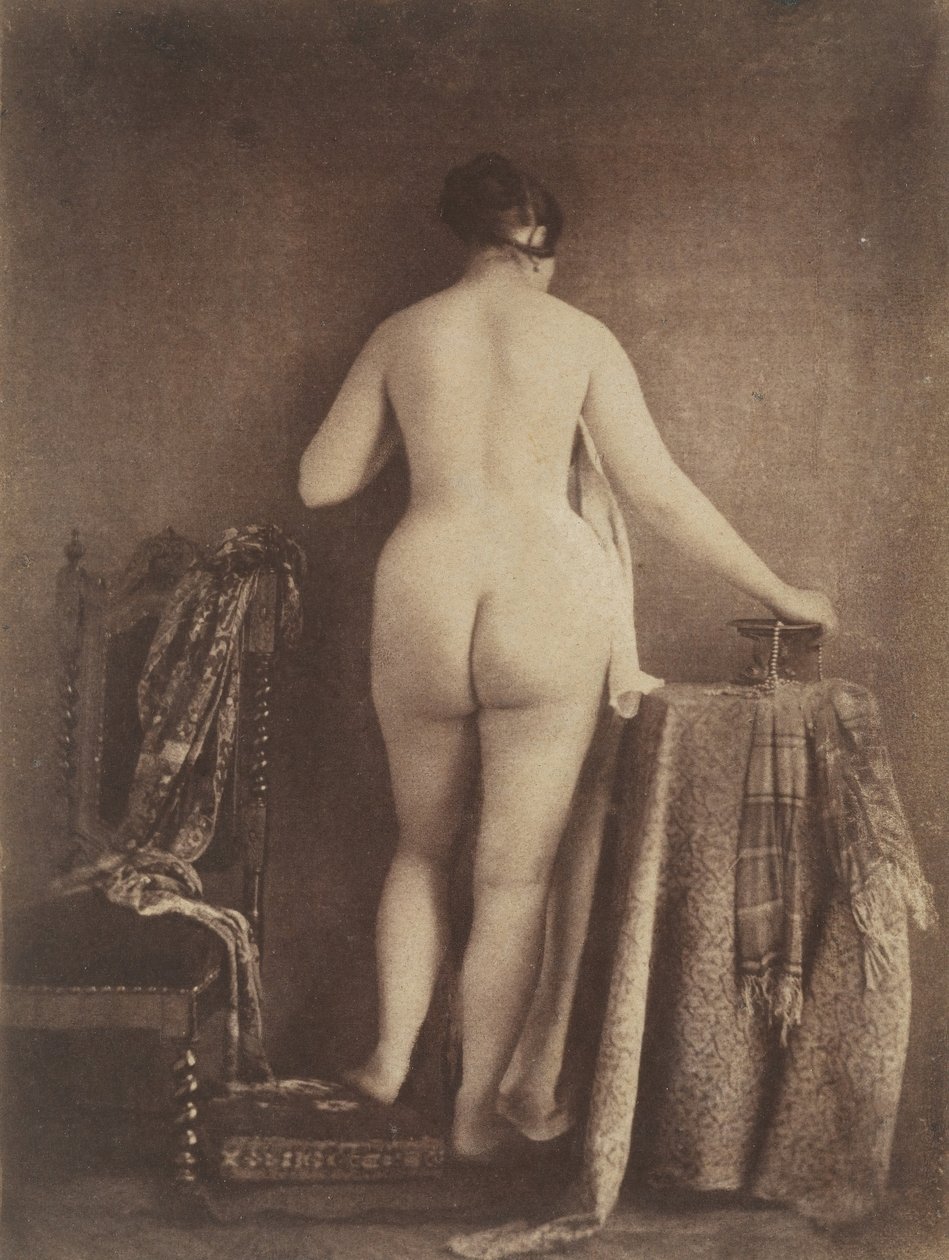 [Staand vrouwelijk naakt], ca. 1853 door Julien Vallou de Villeneuve
