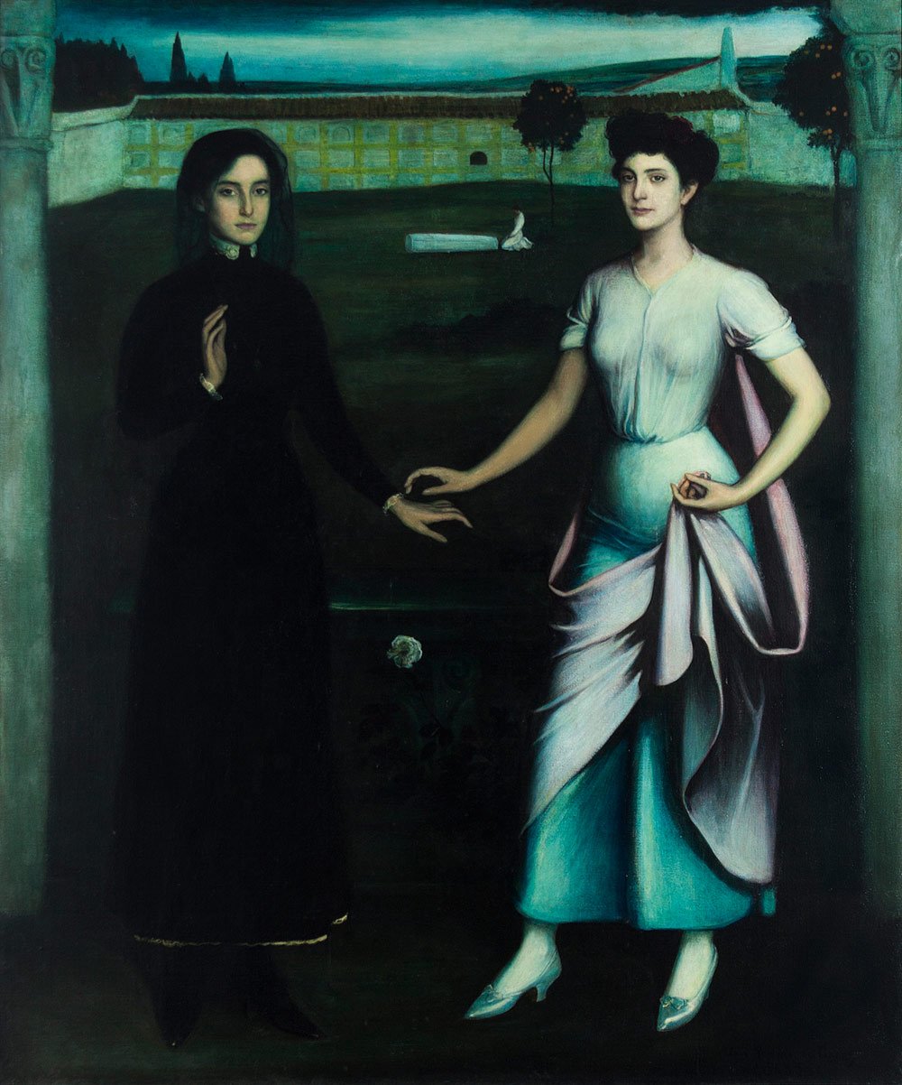 Onbekend schilderij door Julio Romero de Torres