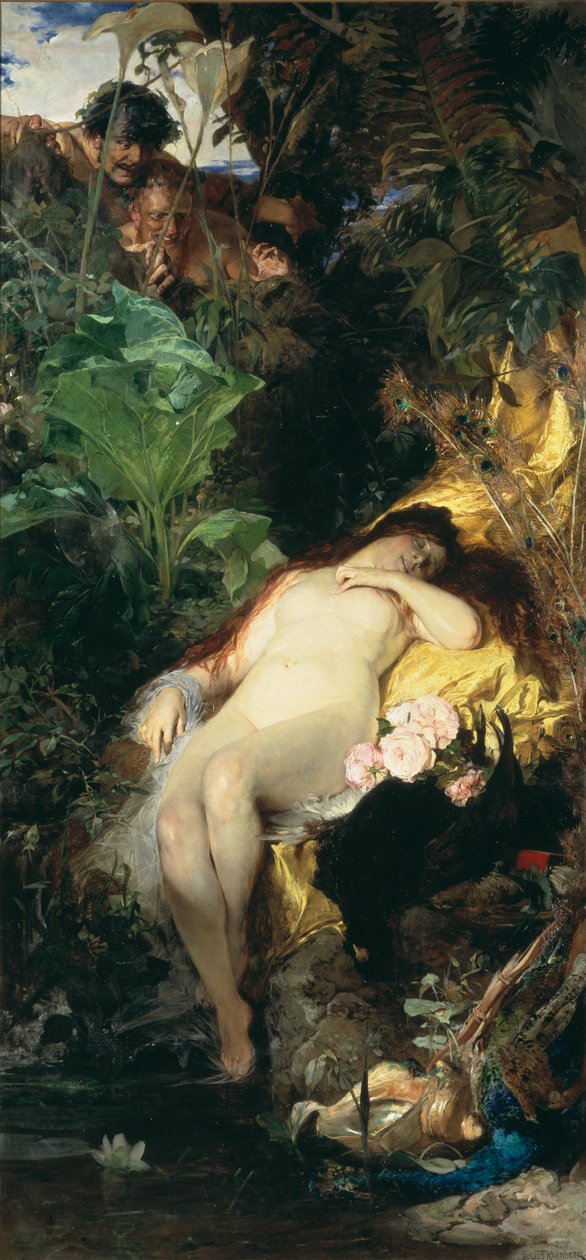 Cupido, 1878 door Julius Kronberg