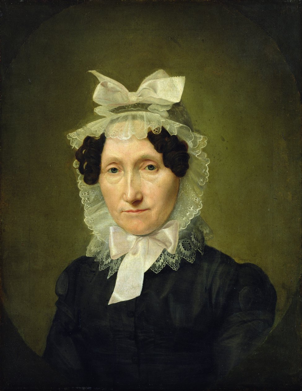 Portret van Catharina Maria Oldach (1782-1858) door Julius Oldach