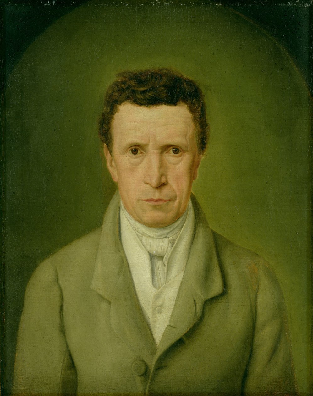 Portret van Johann Friedrich Nikolaus Oldach (1773-1849) 1824 door Julius Oldach