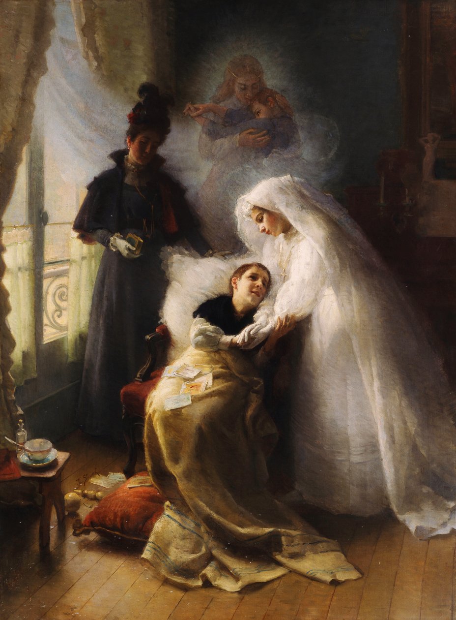 Het Bezoek door Julius Leblanc Stewart