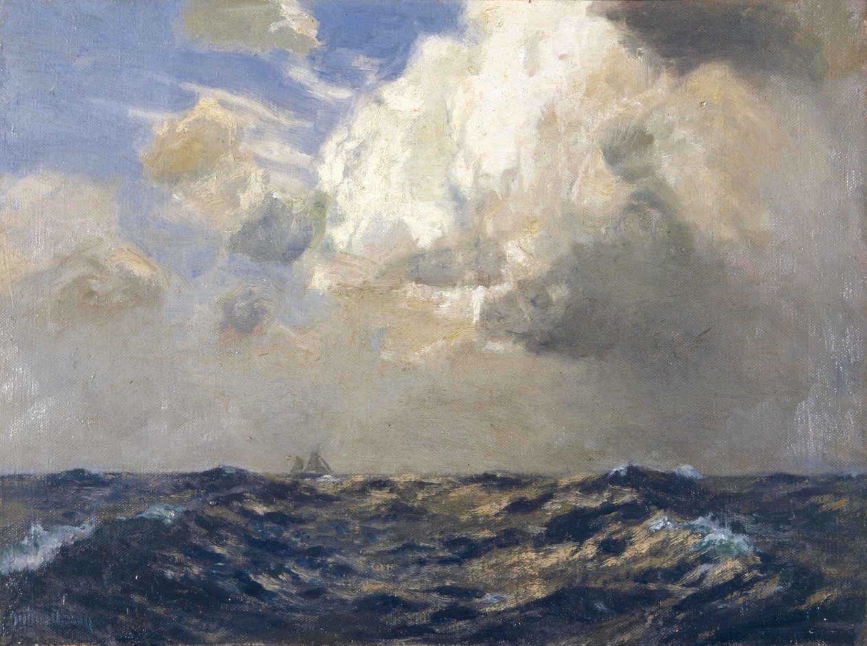 Verfrissende wolken door Julius Olsson