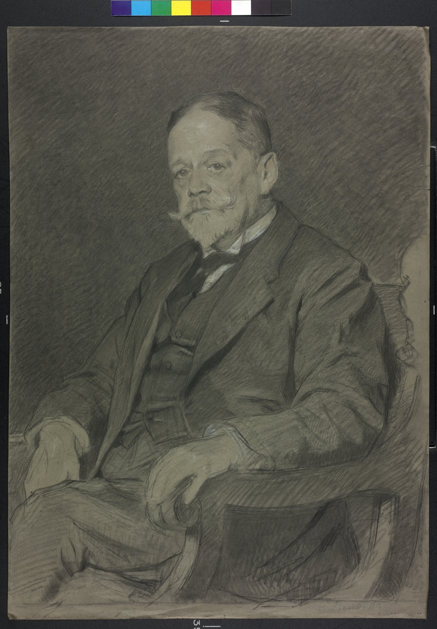 Julius von Derschatta door Julius Schmid