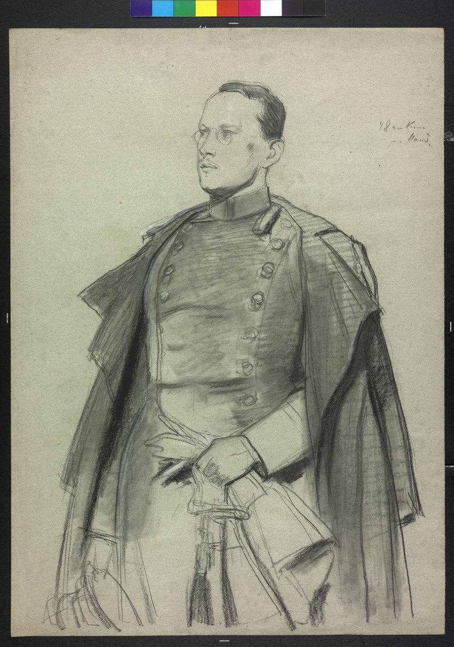 Louis graaf Schaumburg door Julius Schmid