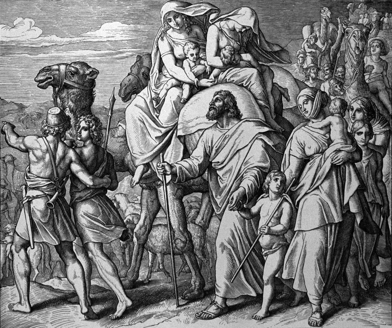 Leven van Jakob door Julius Schnorr von Carolsfeld
