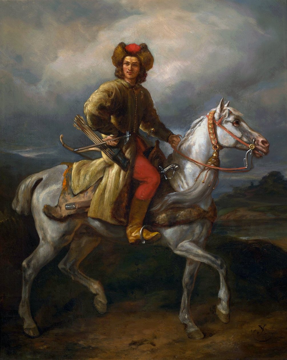 Lisowczyk door Juliusz Fortunat Kossak