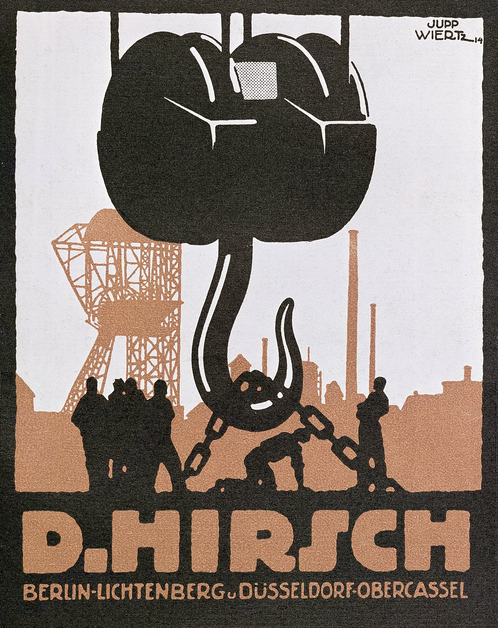 Duitse industriële reclame door Jupp Wiertz