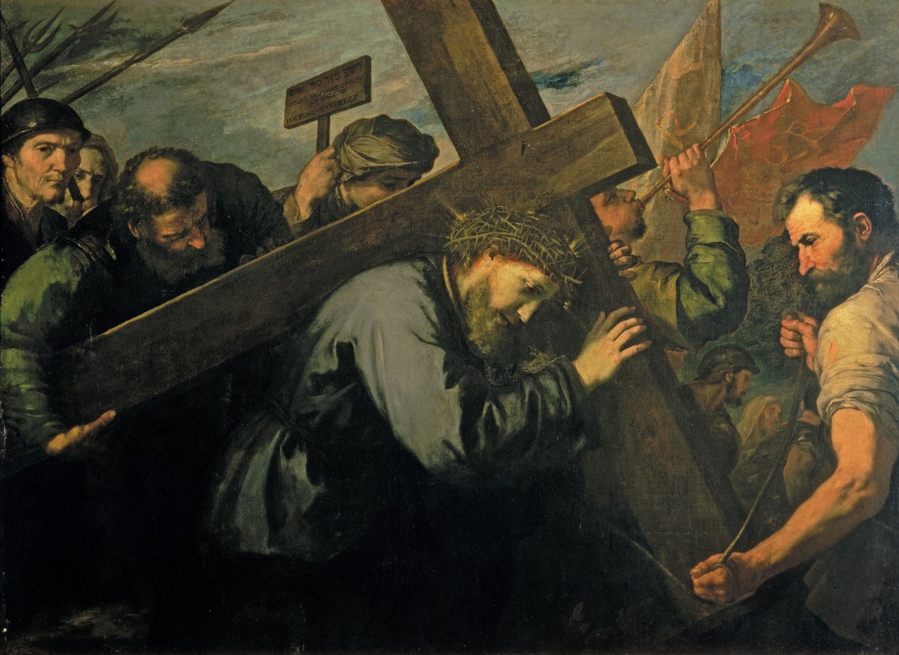 Christus draagt het kruis, 1635 door Jusepe de Ribera