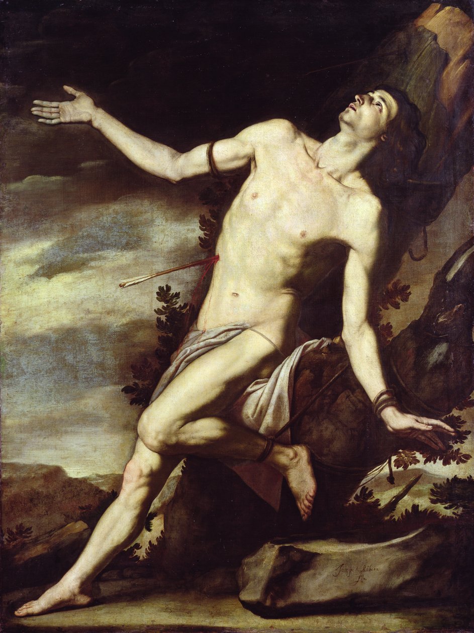 St. Sebastiaan door Jusepe de Ribera