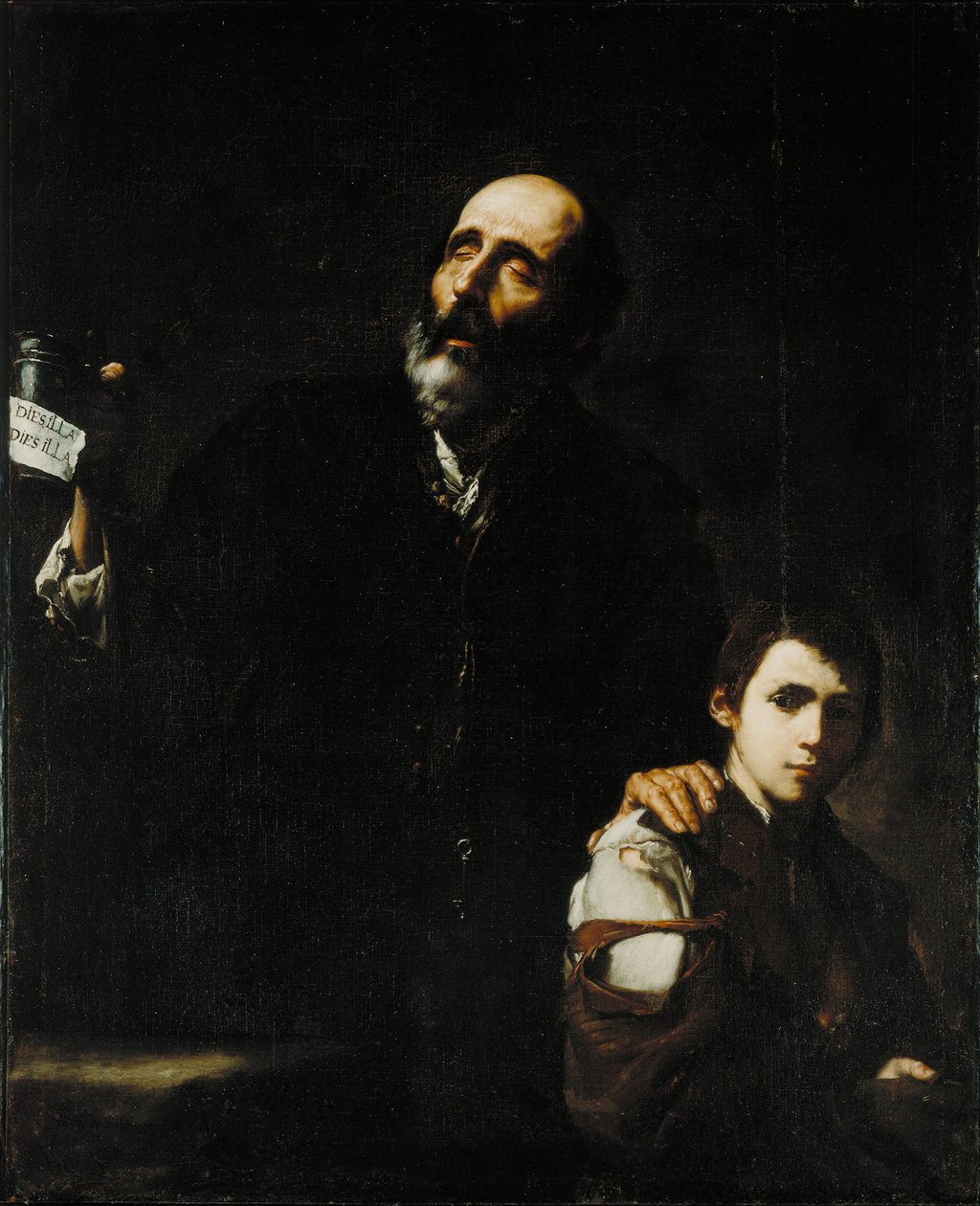 Blinde oude bedelaar, c.1632 door Jusepe de Ribera