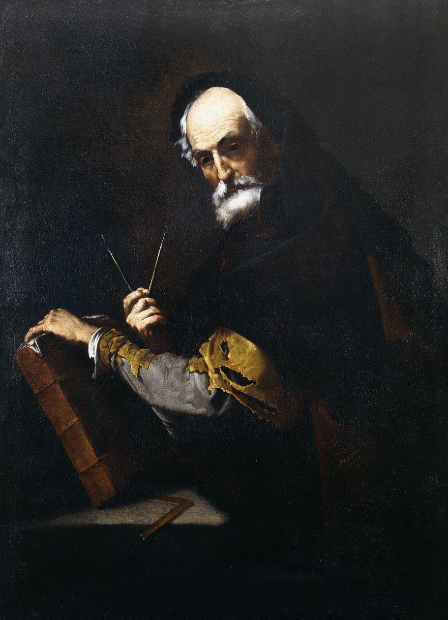 Een Filosoof door Jusepe de Ribera