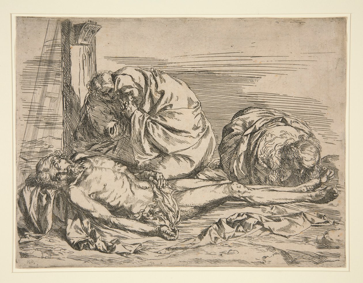 Afdaling van het kruis door Jusepe de Ribera