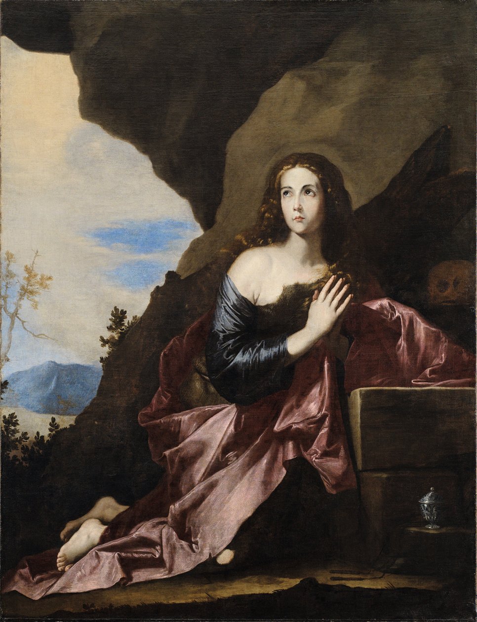 Boetvaardige Magdalena door Jusepe de Ribera