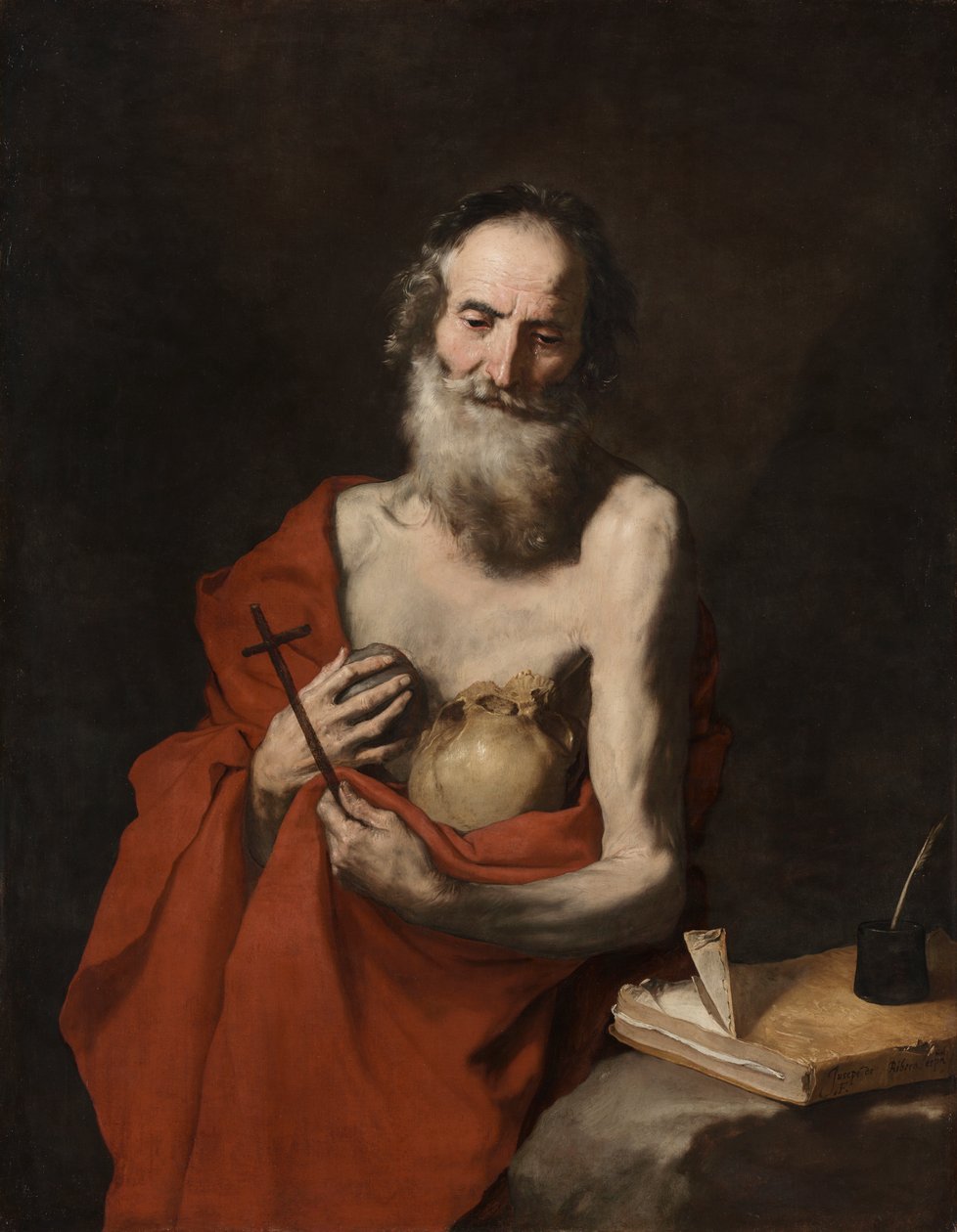 Sint Hiëronymus door Jusepe de Ribera