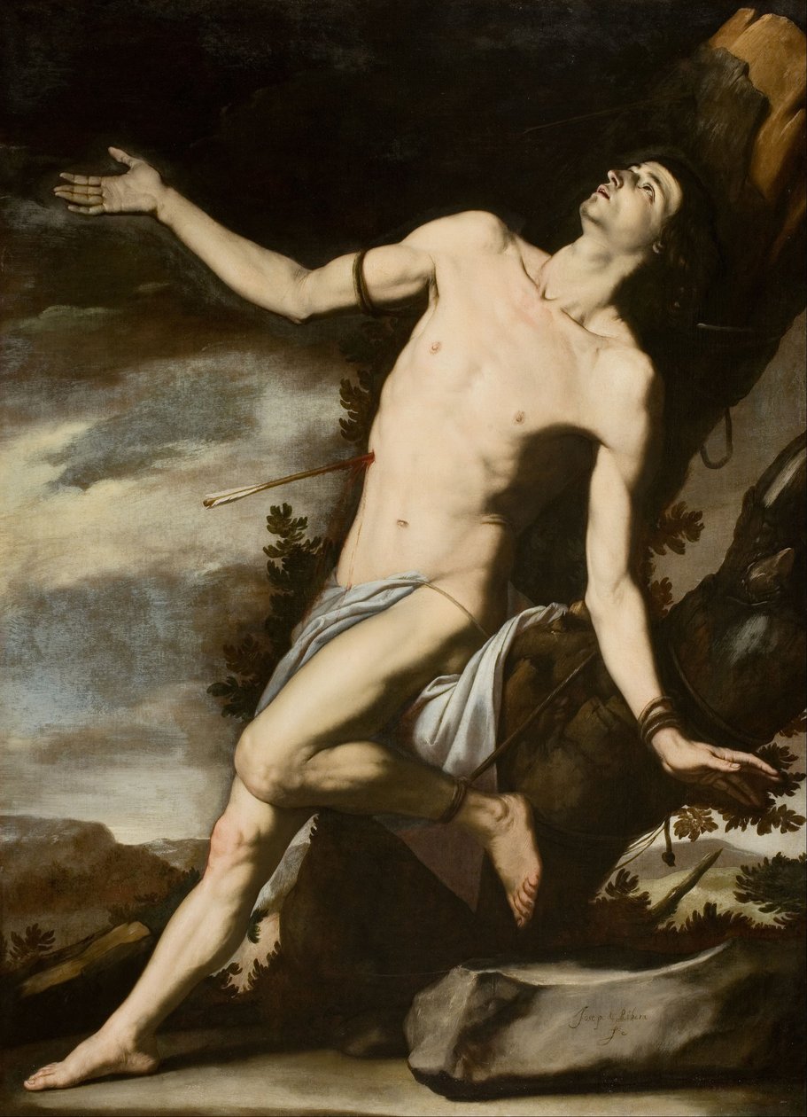 Sint Sebastiaan door Jusepe de Ribera