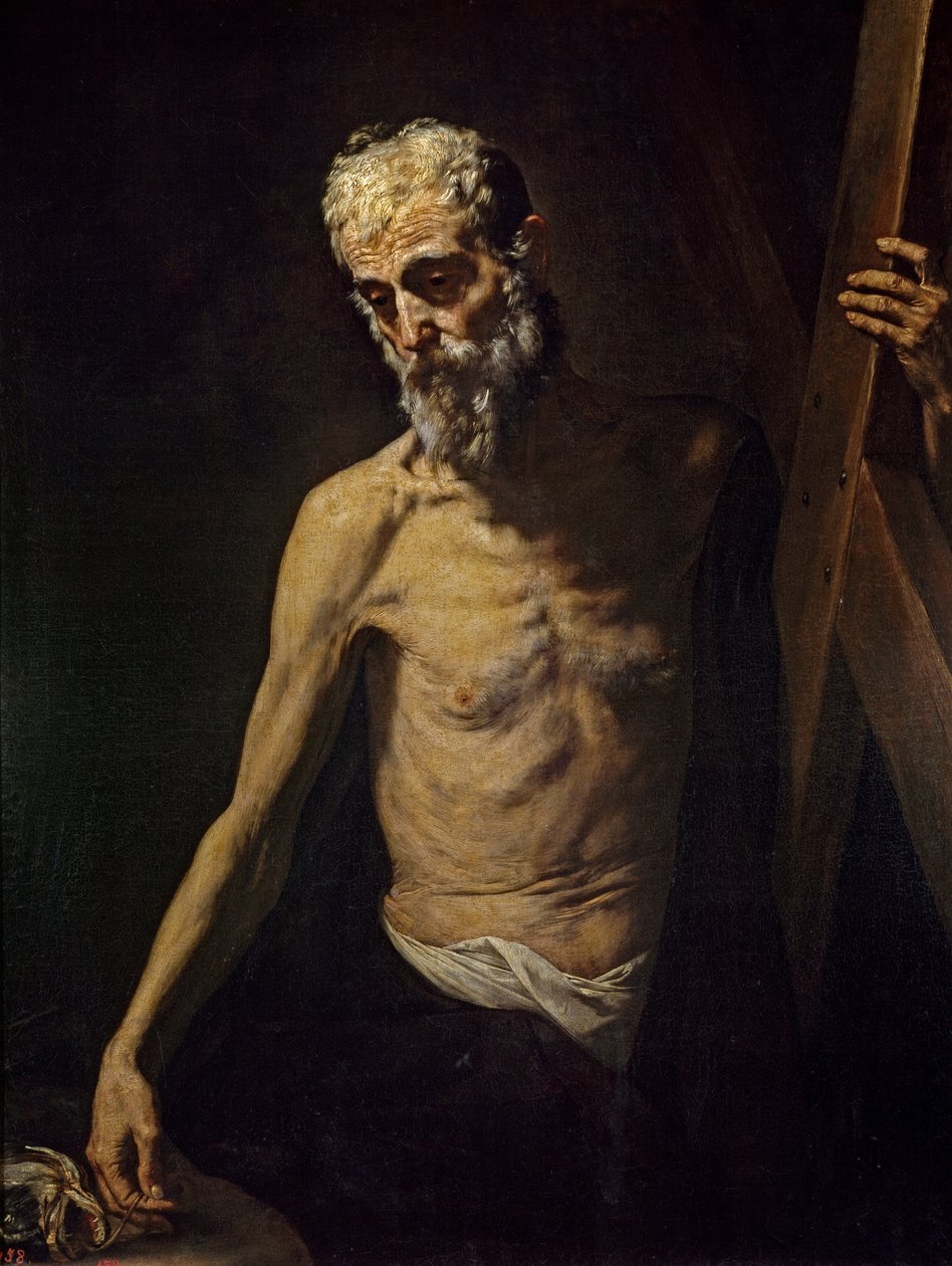 Sint Andreas, c.1631 door Jusepe de Ribera