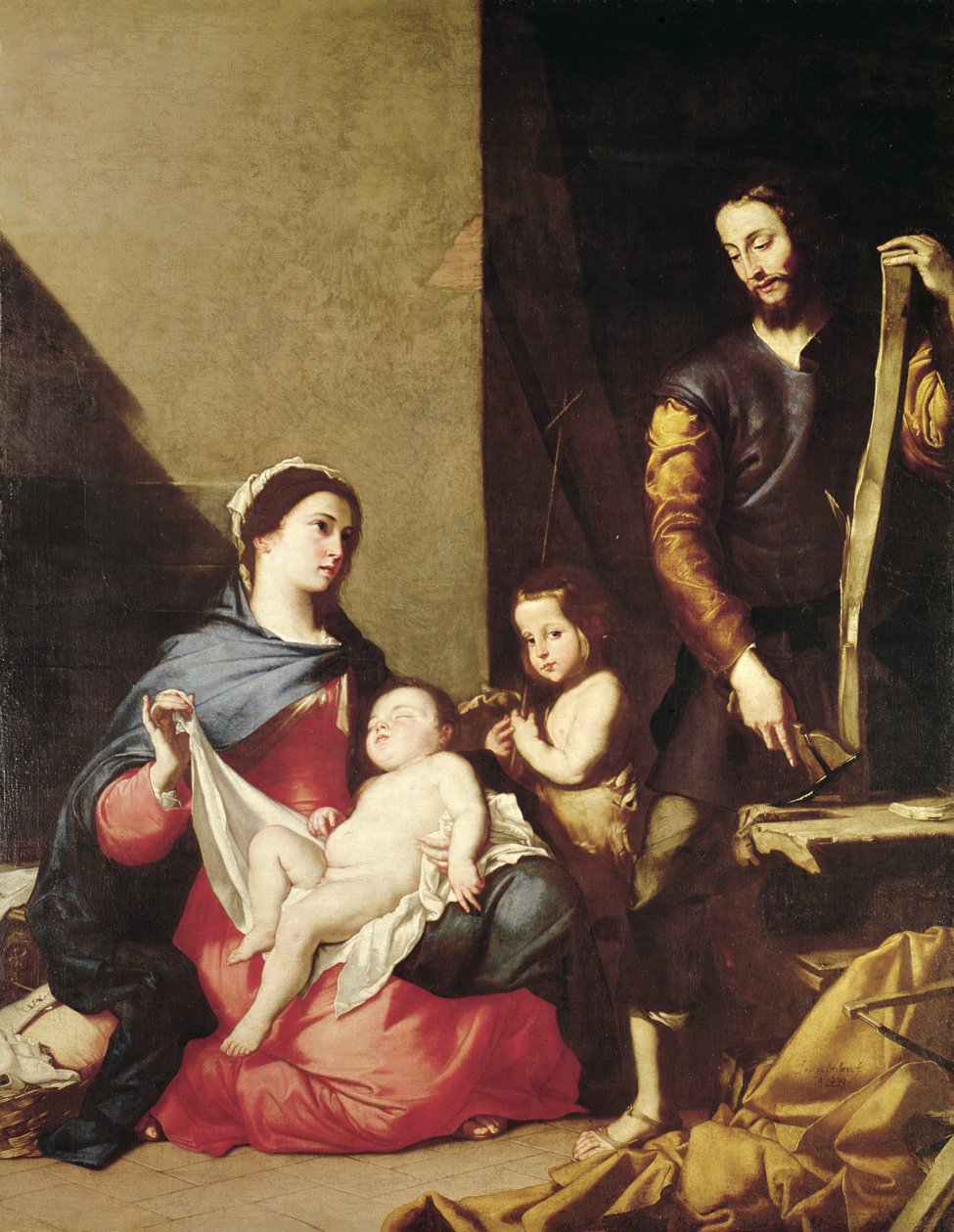 De Heilige Familie, 1639 door Jusepe de Ribera