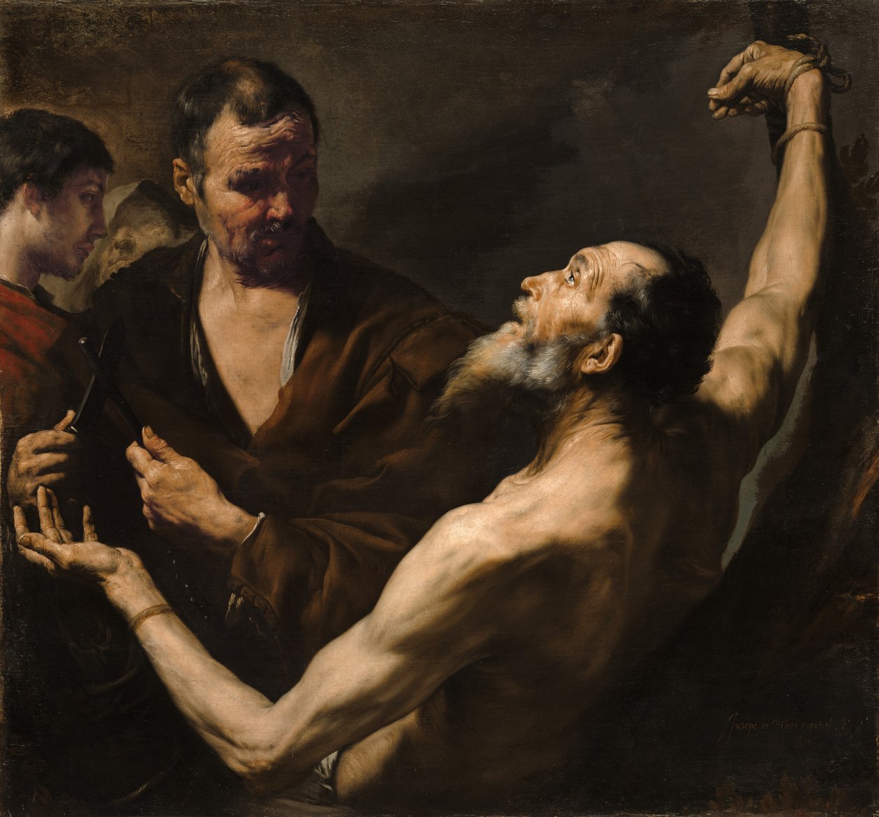 Het Martelaarschap van Sint Bartholomeus door Jusepe de Ribera
