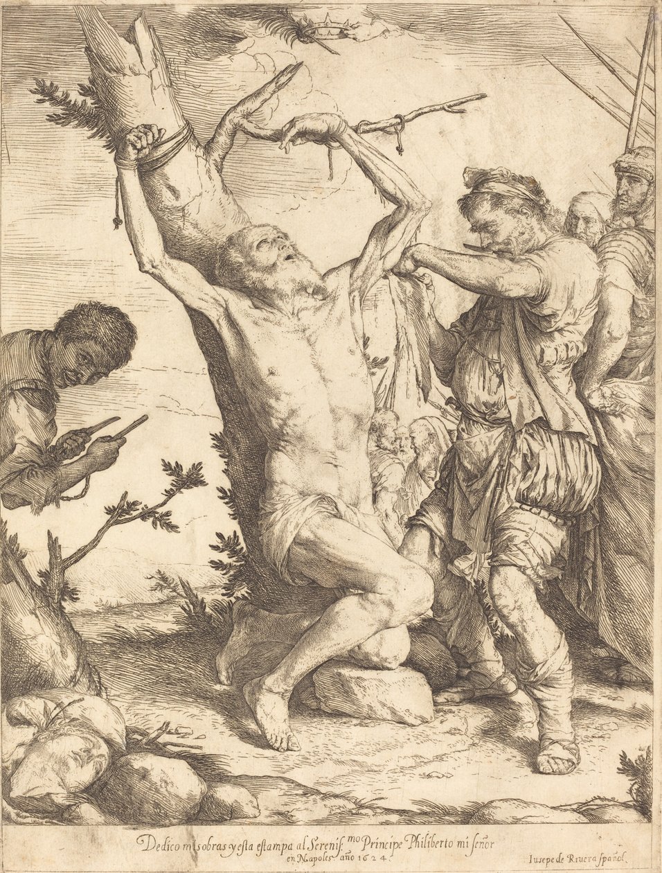 Het martelaarschap van Sint Bartholomeus door Jusepe de Ribera