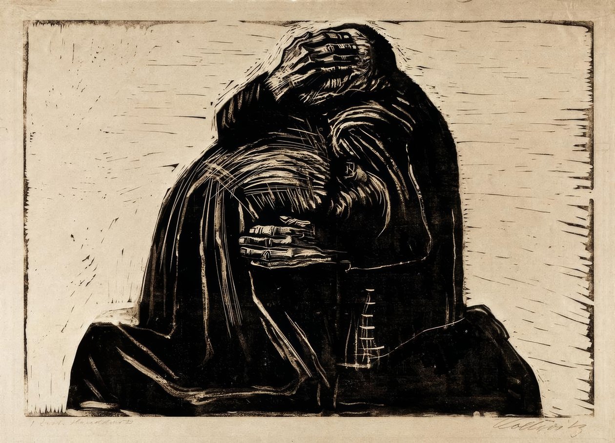 De ouders door Käthe Kollwitz