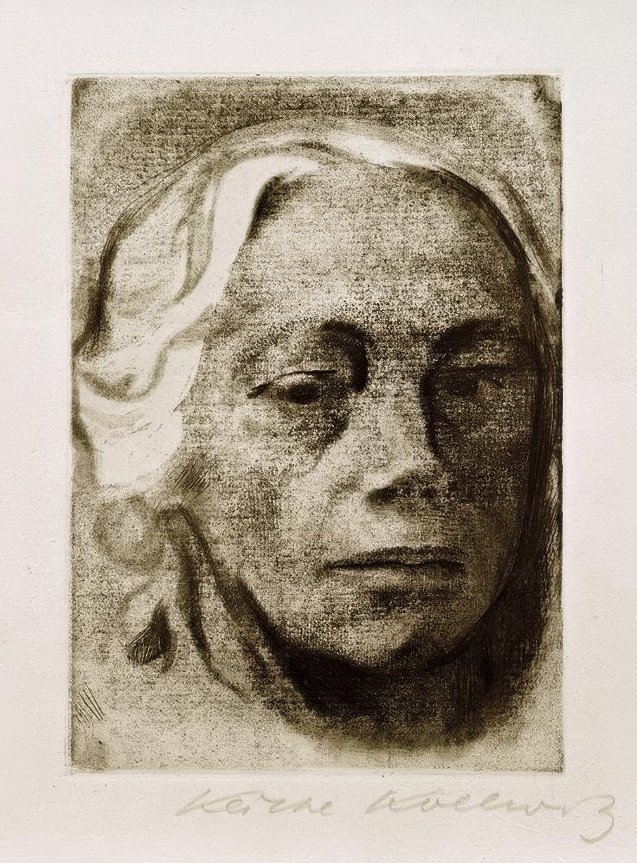 Zelfportret door Käthe Kollwitz