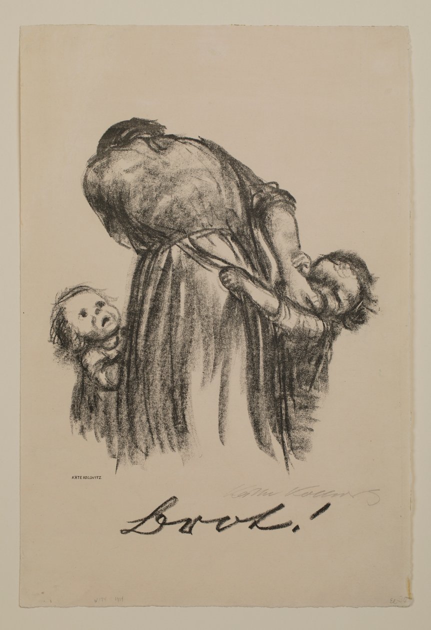Brood! door Käthe Kollwitz