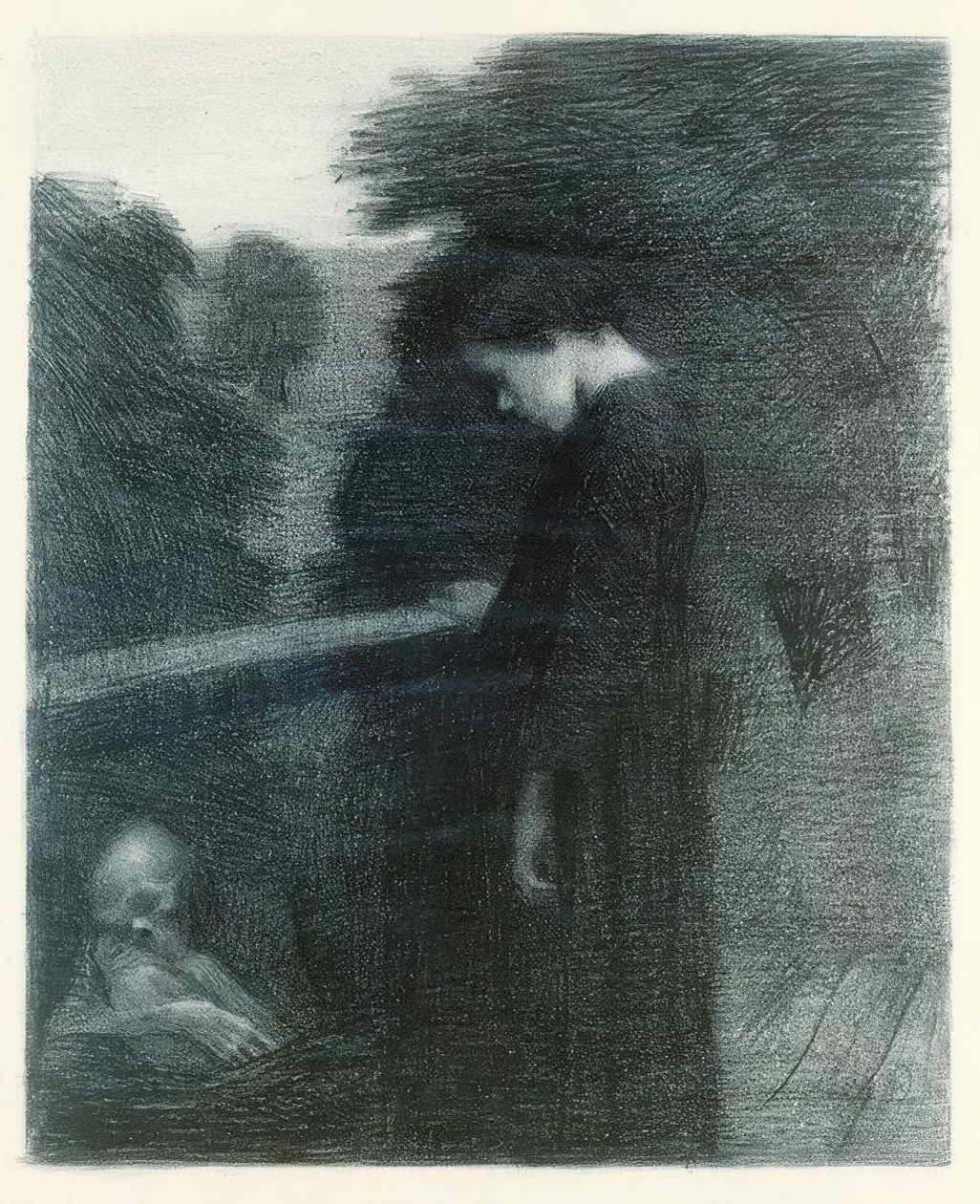 Gretchen door Käthe Kollwitz