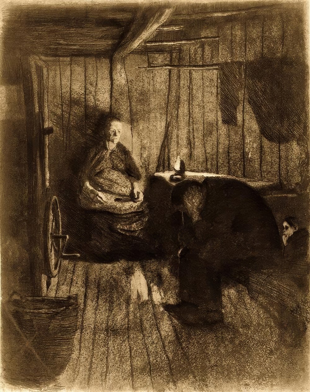 K. Kollwitz, Nood door Käthe Kollwitz