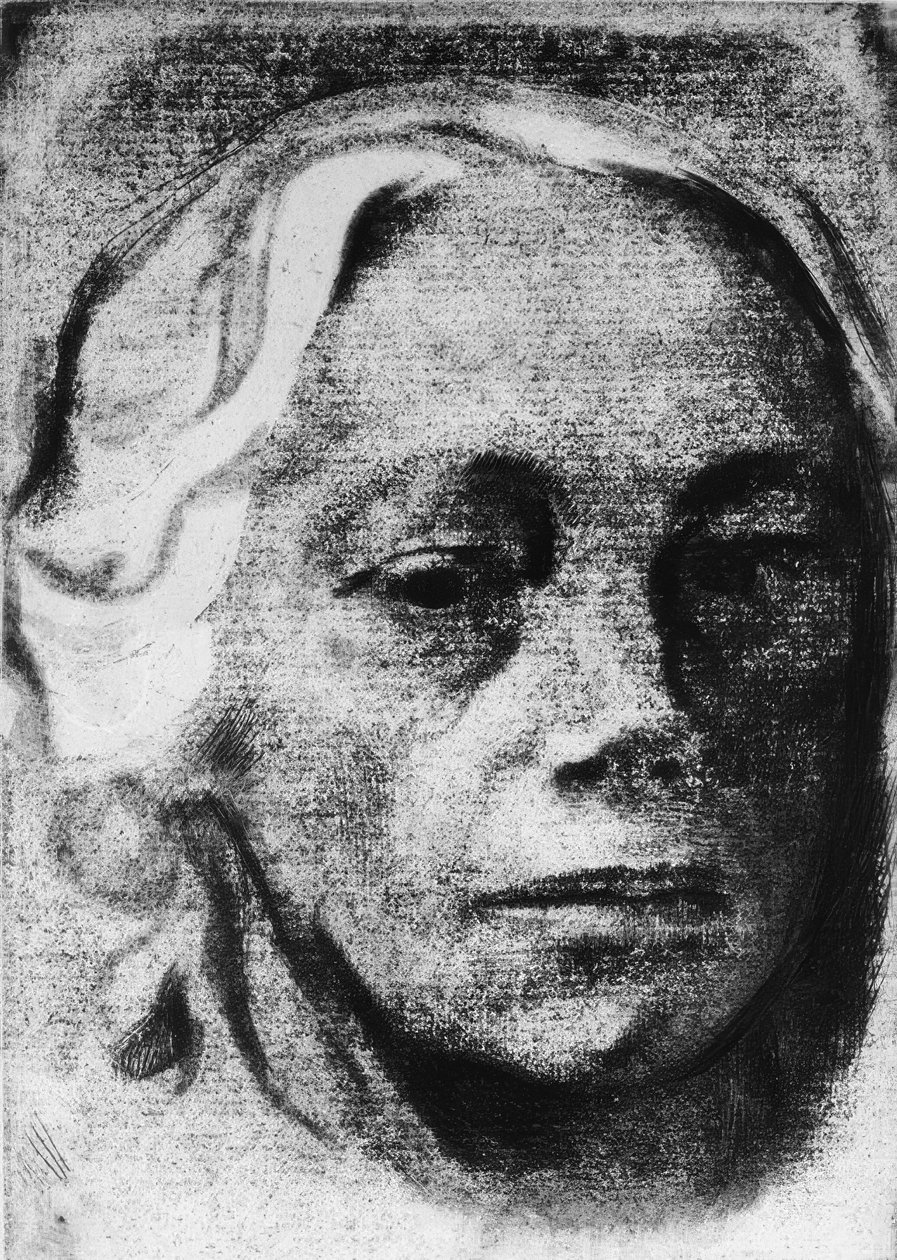 Zelfportret door Käthe Kollwitz