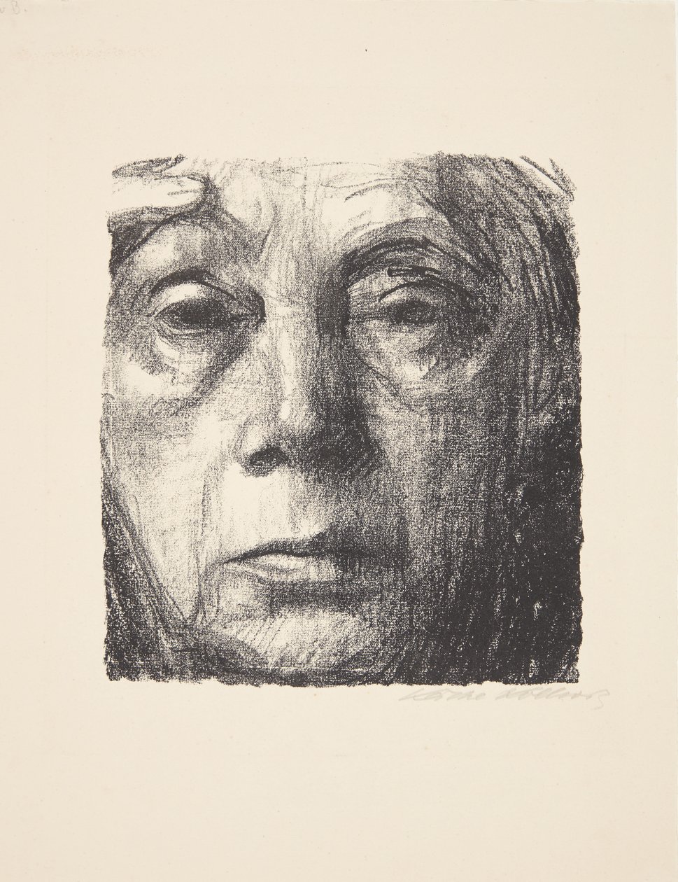 Zelfportret door Käthe Kollwitz