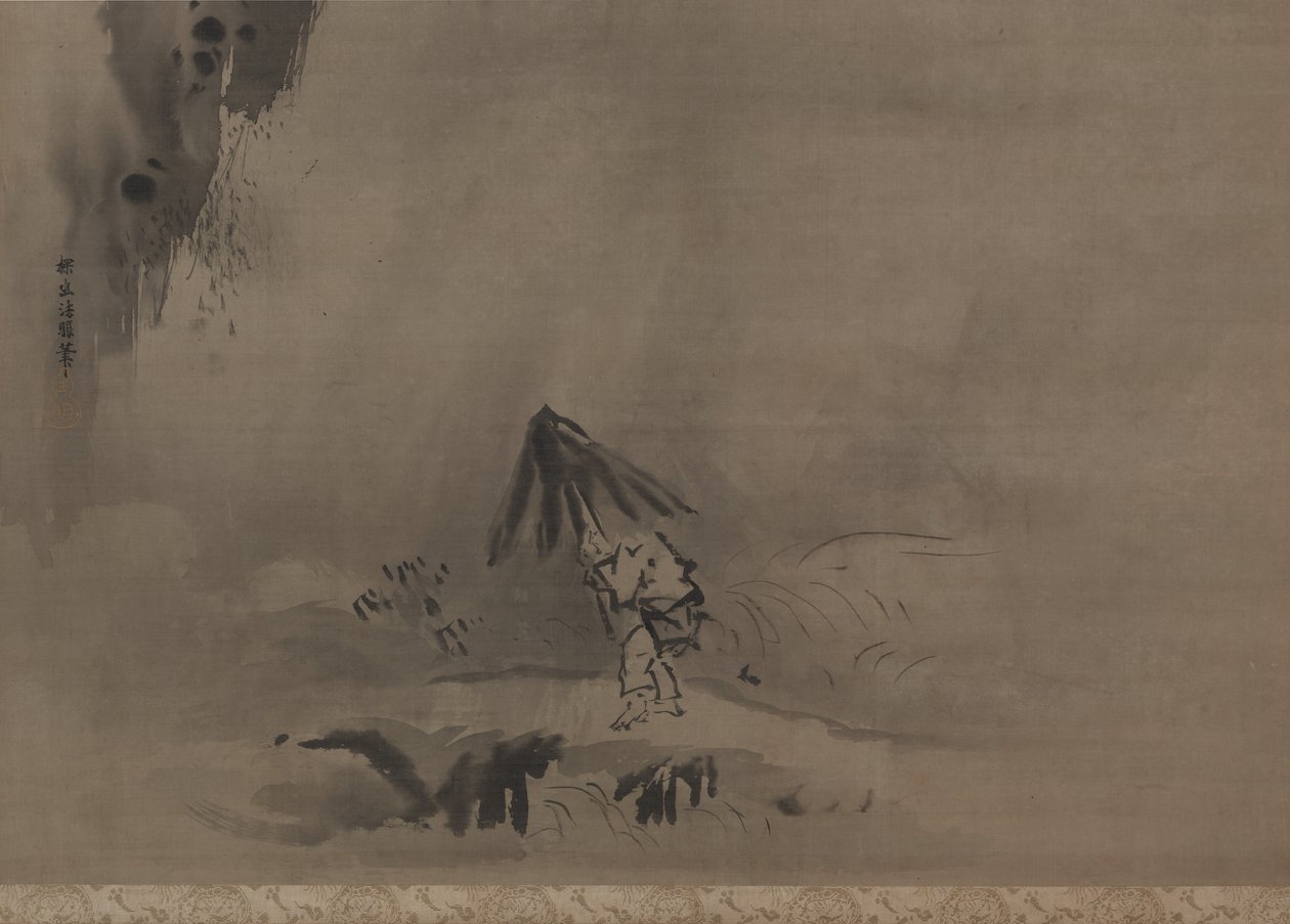 Avondbui door Kanō Tan’yū