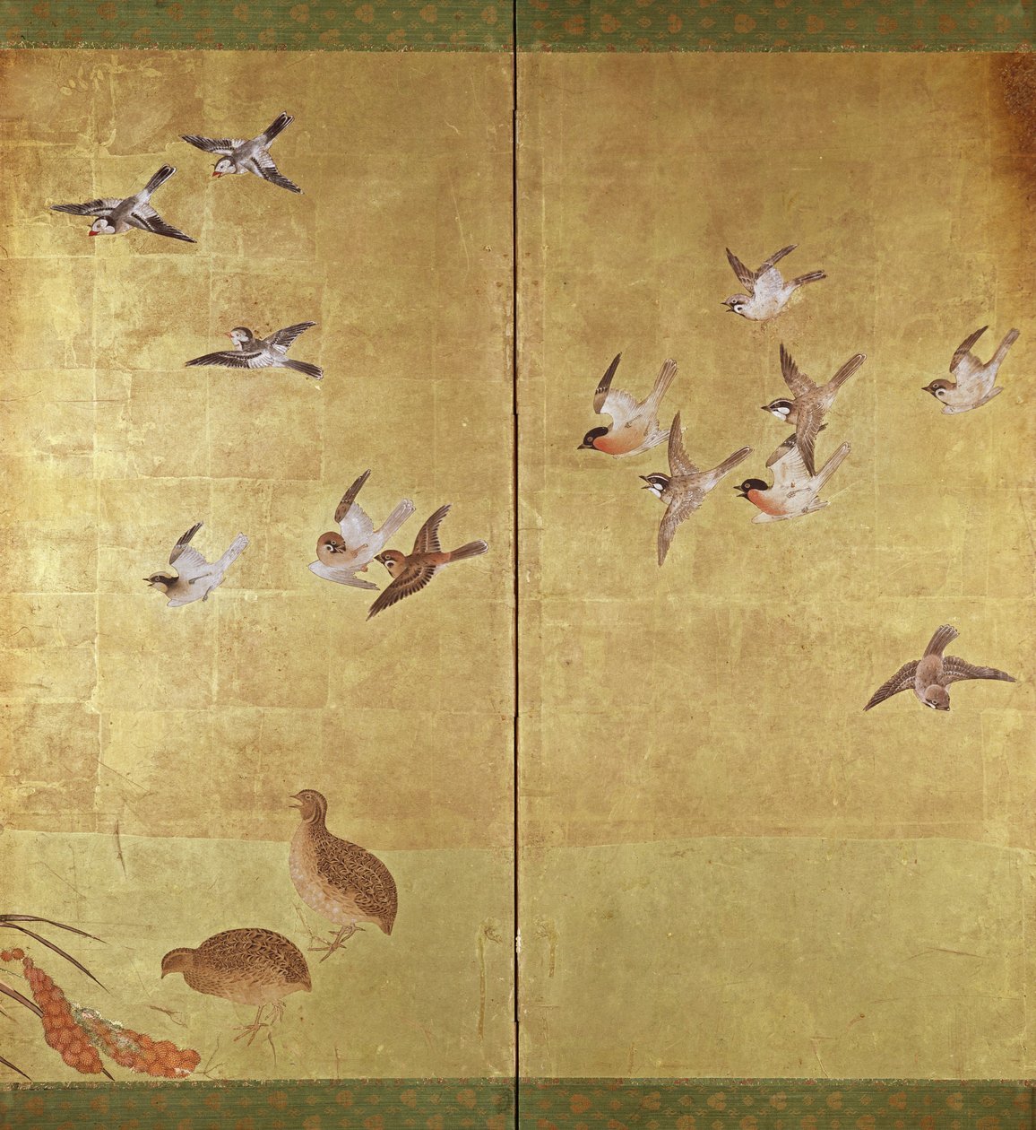 Herfst Millet door Kano Sanraku