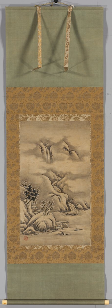 Seizoenslandschappen: Winter door Kano Hideyori