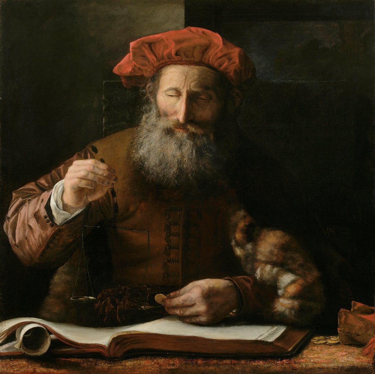 De goudweger door Karel van der Pluym