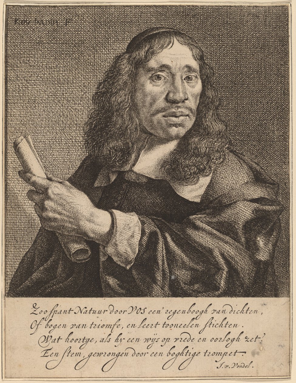 Jan de Vos door Karel Dujardin