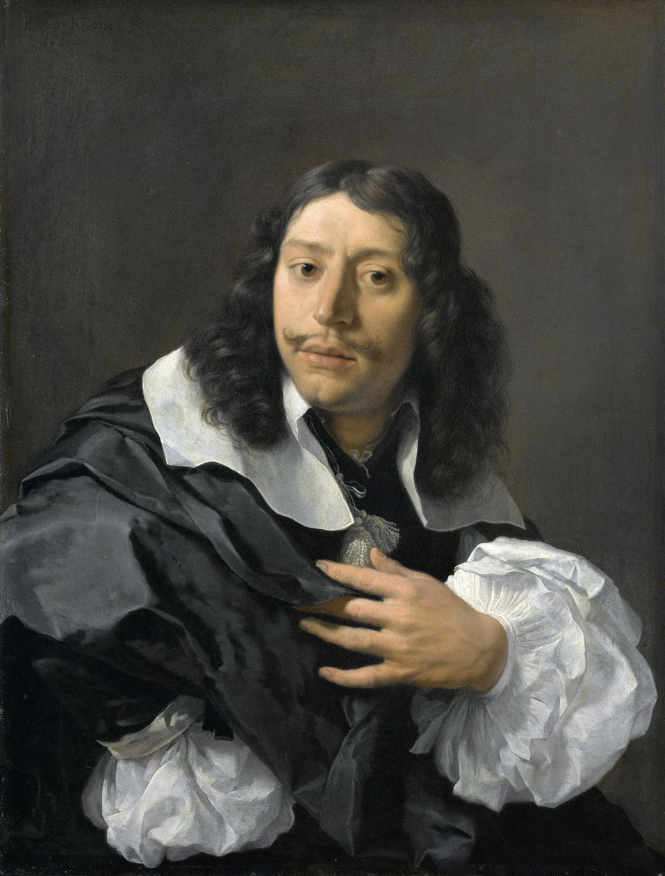 Zelfportret, 1662 door Karel Dujardin