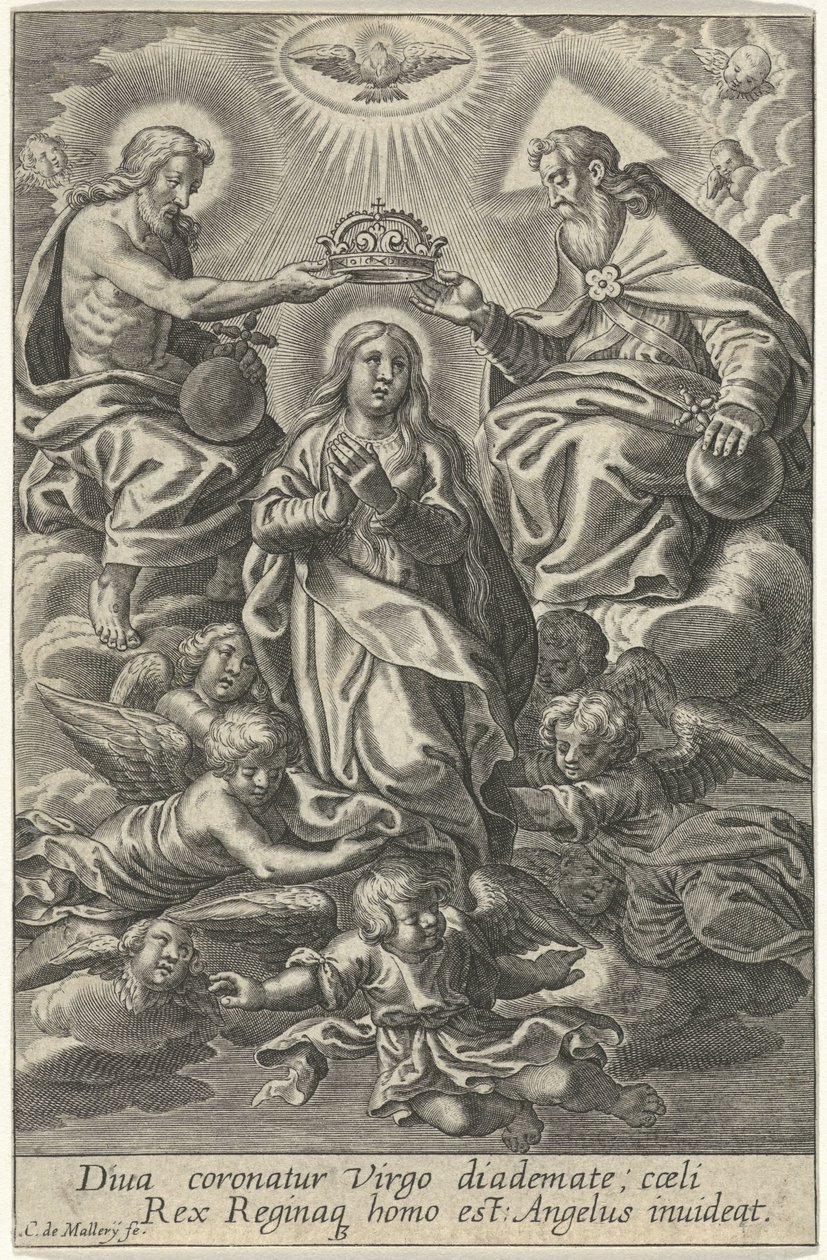 Kroning van Maria door Karel van Mallery