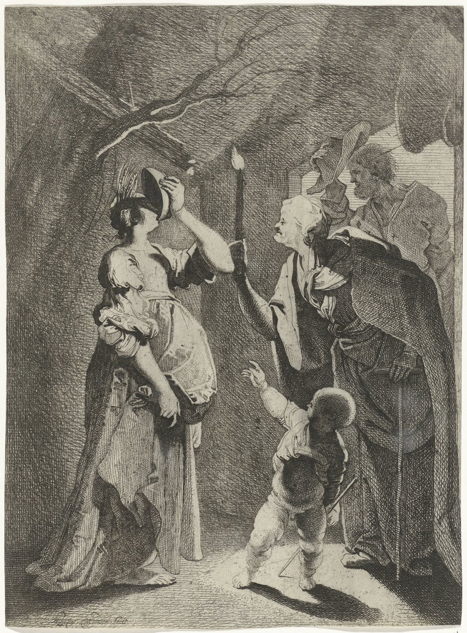 Ceres en Stellio door Karel van Mander (III)