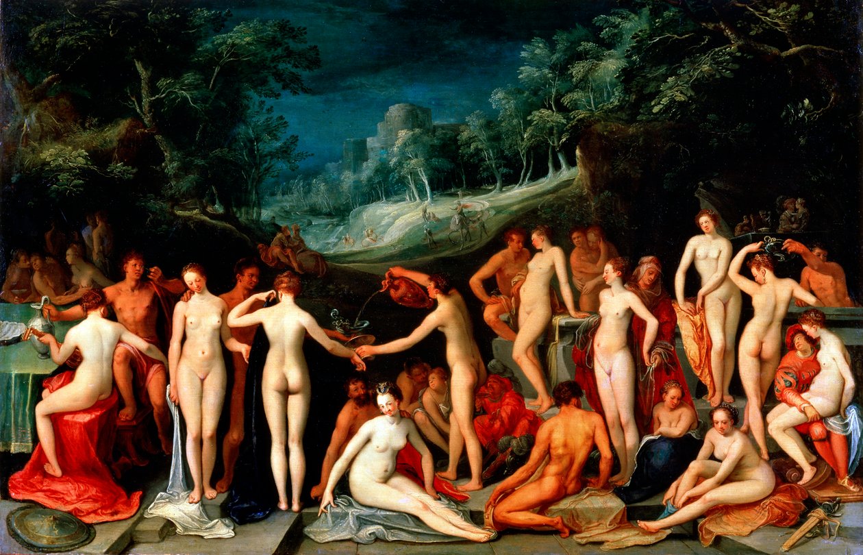 De Liefdestuin door Karel van Mander I
