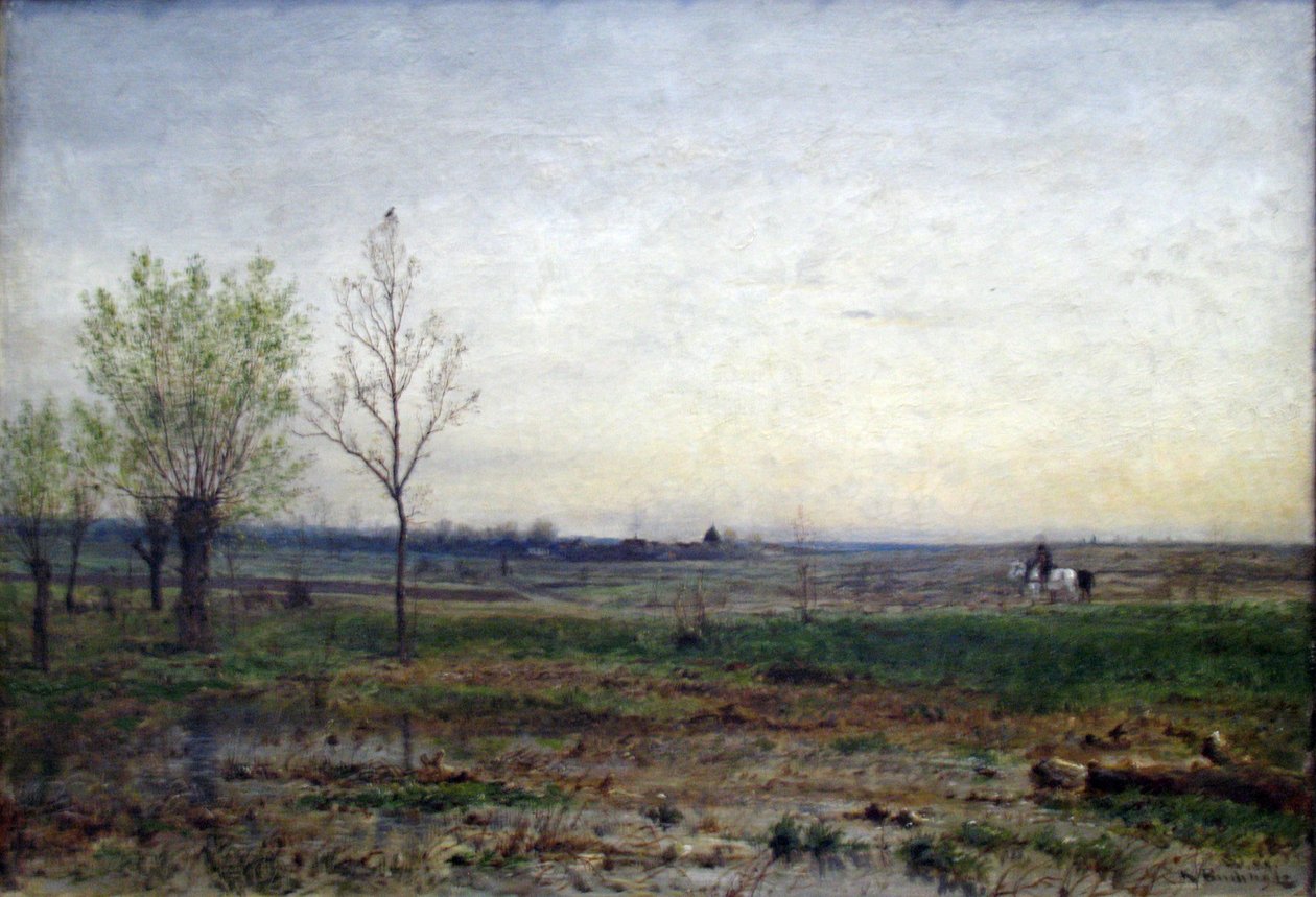 Landschap door Karl Buchholz