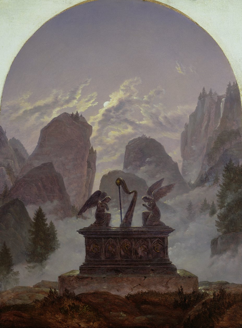 Goethe Monument door Karl Gustav Carus