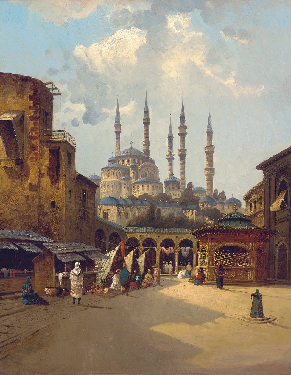 Beiroet, c.1890 door Karl (attr. to) Kauffman